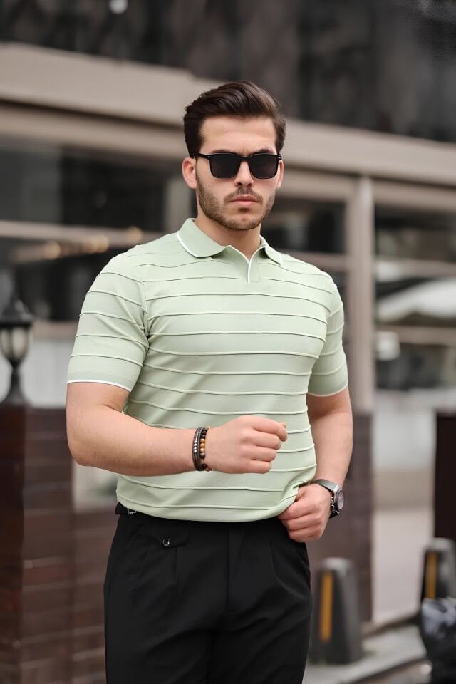 Yeşil Triko Tshirt