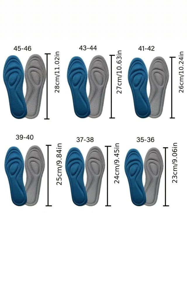 AYAKKABI YUMUŞAK ASTAR 1ÇİFT - 43-44 NUMARA