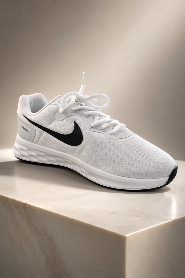 Beyaz Hafif Yumuşak ve Rahat Erkek Spor Ayakkabı Günlük Sneaker