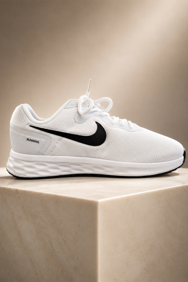 Beyaz Hafif Yumuşak ve Rahat Erkek Spor Ayakkabı Günlük Sneaker