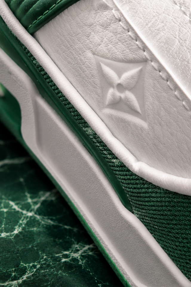Yeşil Beyaz Rahat ve Yumuşak Sneaker Erkek Spor Ayakkabı
